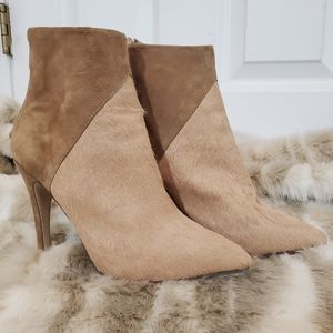 Raye suede ankle bootie sz 37.5